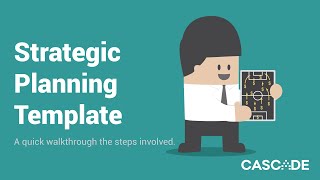 Strategic Planning Template Walkthrough [upl. by Mccarthy]