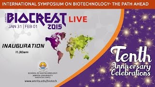 AMRITA BIOCREST 2015  INAUGURATION  LIVE [upl. by Cordula973]