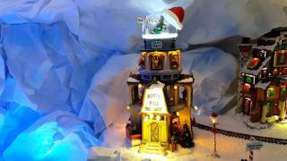 Lemax  North Pole Observatory 65132 in de kerstshow van Aralia [upl. by Haelak736]