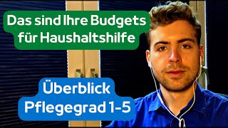 Haushaltshilfe über die Pflegekasse bezahlen  das sind die Budgets von Pflegegrad 15 2023 [upl. by Elwyn181]