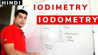 IODIMETRY AND IODOMETRY I BASIC I HINDI [upl. by Sarine805]