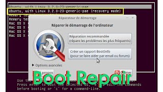 Réinstaller et Réparer le menu GRUB avec Boot Repair [upl. by Salomone347]