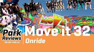 Move it 32 Van Herck onride  Carnavalskermis Halle 2017  ParkReviews [upl. by Micki644]