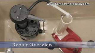 How to Fix a Toilet  Flush Valve Replacement  Part 1 of 2 [upl. by Narud678]