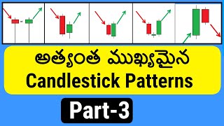 Candlestick Patterns Explained in Telugu  Part 3  Stock Market Basics for Beginners in Telugu [upl. by Arst839]