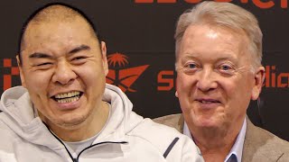 Zhilei Zhang • FULL POST FIGHT PRESS CONFERNECE  Frank Warren Whole 5vs5 Card  DAZN Boxing [upl. by Licec]