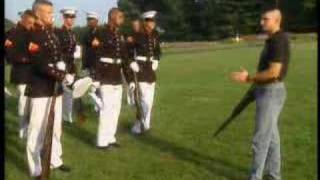 Honor amp Glory Marine Silent Drill Team [upl. by Adnilemre]