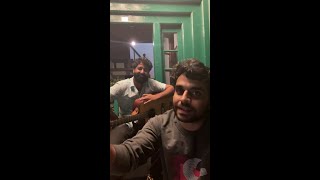 Rahgir Live Session with SatishRay1 on Instagram Includes released non released songs [upl. by Aicelav41]