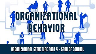 Management  Organizational Behavior  Organizational Structure Part 4  Span of Control [upl. by Asset733]