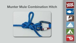 How to Tie the Munter Mule Combination Hitch [upl. by Gut327]