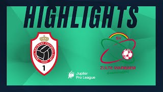 Royal Antwerp FC – SV Zulte Waregem moments forts [upl. by Anahcra]