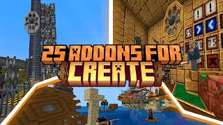 Top 25 Create Mod Addons [upl. by Eiknarf]