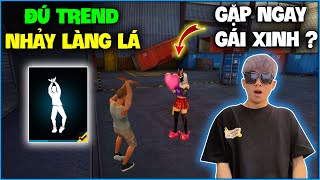 NTN giả bot đú trend “ Nhảy Làng Lá ” trên TikTok bất ngờ gặp gái xinh và cái kết [upl. by Eigla]