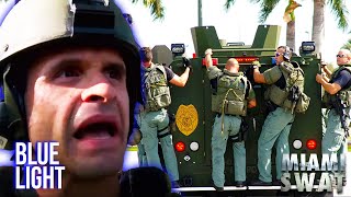 Miami SWAT Team Rides in Armored Beast to Confront HighStakes Crime Scene  Miami SWAT  Blue Light [upl. by Dagley]