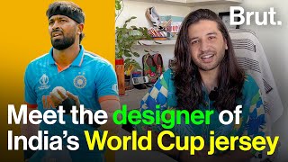 Meet the designer of India’s jersey [upl. by Novehc]