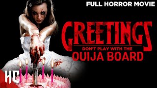 Greetings  Full HD Horror Movie  Ouija Board Movie  English Horror Movie  Horror Central [upl. by Otreblide]