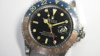 ★ROLEX GMTMASTER Re1675 Cal1570 Quick Repair Guide ロレックスGMTマスター ヴィンテージウォッチ [upl. by Annay]