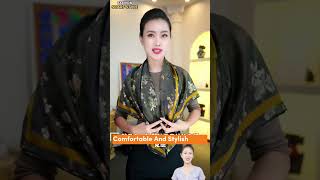 How To Tie a headscarf  Gilrs Necktie  How to wear a scarf for winter Part208224 scarfstyle [upl. by Sib]