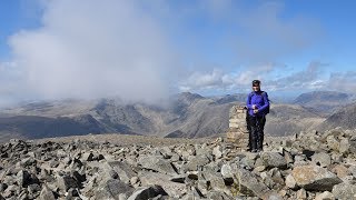 Scafell Pike amp Lingmell from Wasdale 20th April 2018 [upl. by Labotsirc]