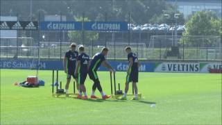 FC Schalke Training 02092016 [upl. by Coraline]