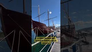 Visito la réplica de la Carabela la Pinta que descubrió América Vídeo completo en mi canal [upl. by Enorej]