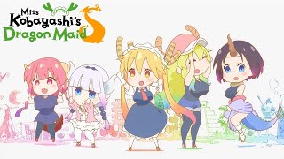 Miss Kobayashis Dragon Maid S  Ending  Maid With Dragons [upl. by Ayanej478]