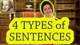 4 Types of Sentences  English Grammar for Beginners  Basic English  ESL [upl. by Carma604]