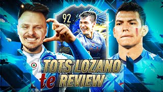 FIFA 21 Lozano 92 TOTS 😍 Player Review 🔥 Ultimate Team [upl. by Reichert]