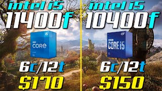 i511400F vs i510400F  Test in 8 Games [upl. by Raama]