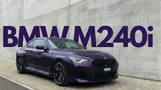 BMW M240i with a near CRASH  Review  POV [upl. by Rafaelle21]