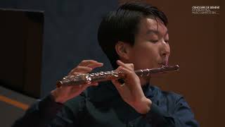 Yuan Yu  77th Concours de Genève  Flute SemiFinal Chamber Music [upl. by Scarito]