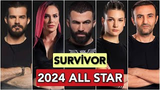 İŞTE SURVİVOR 2024 ALL STAR KADROSU [upl. by Neelyk]