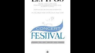 Let It Go SATB Choir a cappella  Arranged by Roger Emerson [upl. by Adnorhs]