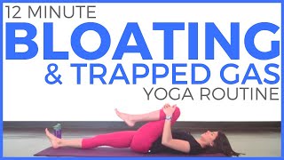 Yoga for Bloating Digestion Ulcerative Colitis IBD amp IBS [upl. by Ahsead23]