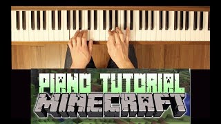 Danny Minecraft Volume Alpha Intermediate Piano Tutorial [upl. by Ramas55]