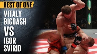 ONE Best Fights  Vitaly Bigdash vs Igor Svirid  The Heart Of A World Champion  Oct 2015 [upl. by Lekym819]