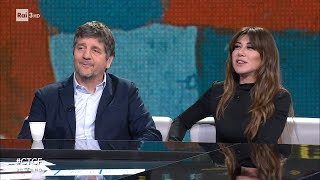 Fabio De Luigi e Virginia Raffaele  Che Tempo Che Fa 11122022 [upl. by Yatnod]