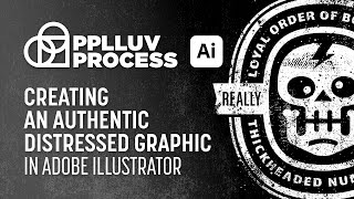 Creating an Authentic Distressed Graphic [upl. by Ambrogio408]