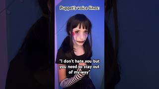 Puppet’s voice lines  Puppetmarionette cosplay puppet fnaf fivenightsatfreddys cosplay [upl. by Bradstreet]