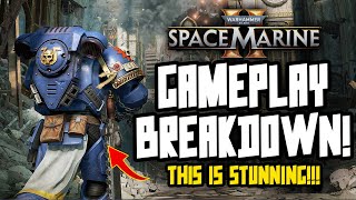 SPACE MARINE 2 GAMEPLAY BREAKDOWN GRAVIS ARMOUR SPOTTED [upl. by Terrye603]