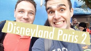 Disneyland Paris Vlog  Day 2  Adam Hattan  Feat Gary C [upl. by Yrahca]