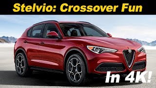 2018 Alfa Romeo Stelvio Review and Road Test In 4K [upl. by Errick643]