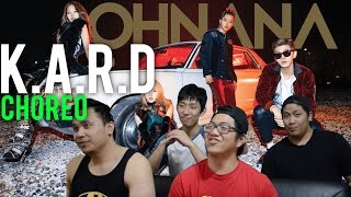 KARD  OH NA NA Choreography ver Reaction [upl. by Wilfreda383]