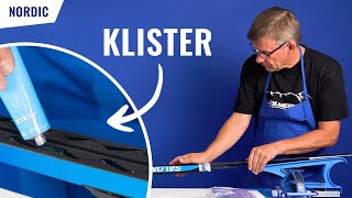 Anwendung Klister amp Reinigung Steigzone Langlauf Skipflege Tutorial [upl. by Cavil466]