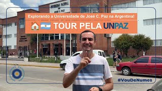 📘🌐🇦🇷 TOUR PELA UNPAZ  Explorando a Universidade de José C Paz [upl. by Iris]