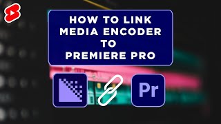 How to link Media encoder to premiere pro CC  Tutorial for beginner  shorts [upl. by Olvan]