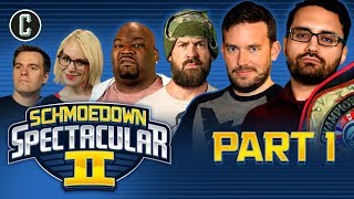 Movie Trivia Schmoedown Spectacular II Part 1 Navarro VS Inman Innergeekdom Title amp Manager Bowl [upl. by Nerrual]