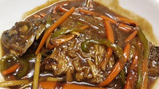 ESCABECHE TILAPIAHOW TO COOK ESCABECHEEASY FILIPINO RECIPE [upl. by Elamef232]