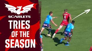 Scarlets Spectacular Tries  Best of URC 202324 [upl. by Jordison]