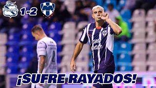 RAYADOS SUFRE CON EL PUEBLA LIGA MX JORNADA 16 APERTURA 2024 🏆 EN ZONA FUT [upl. by Forras]